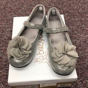 Girls Silver Dress Shoes